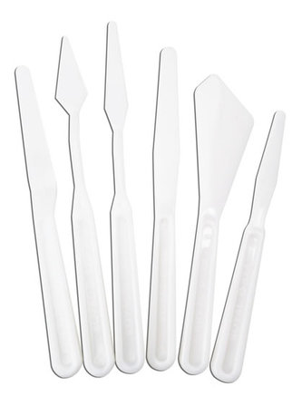 Royal & Langnickel Sada maliarskych špachtlí a nožov - 6ks