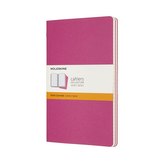 Moleskine Sešity 3 ks čisté růžové L