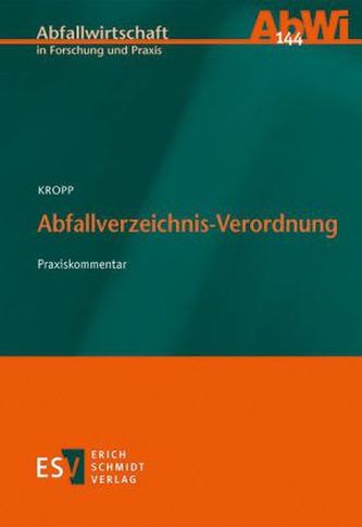 Abfallverzeichnis-Verordnung (AVV), Kommentar