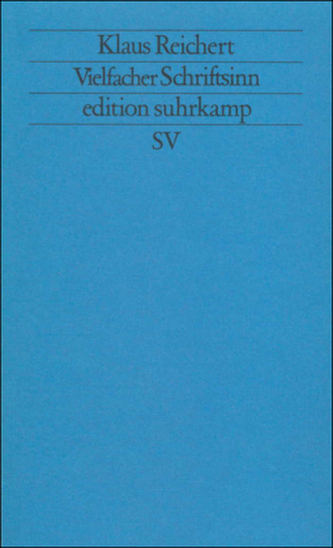 Vielfacher Schriftsinn