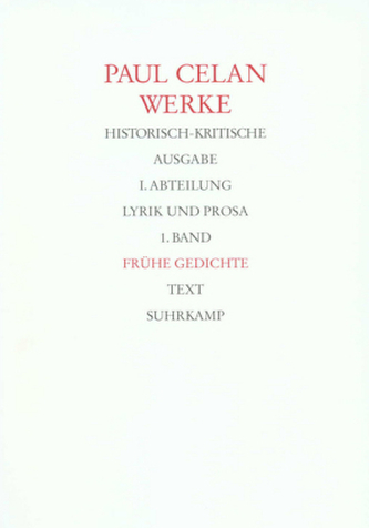 Frühe Gedichte, 2 Tle.