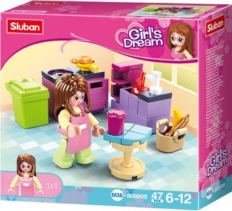 Sluban Girls Dream M38-B0800B Kuchyňa
