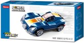 Sluban Power Bricks M38-B0801E Natahovací auto modrý sporťák