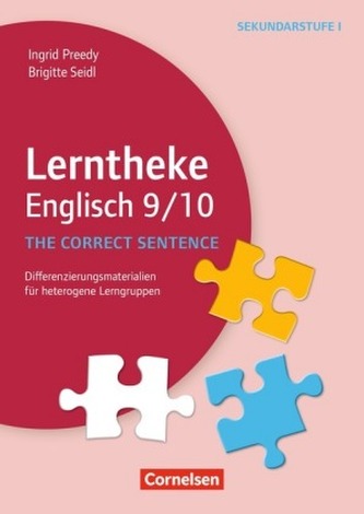 Lerntheke Englisch 9/10: The correct sentence
