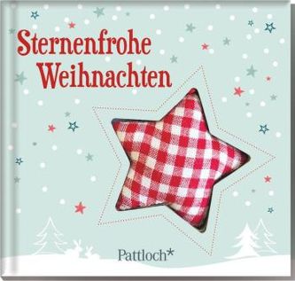Sternenfrohe Weihnachten, m. Stoffstern