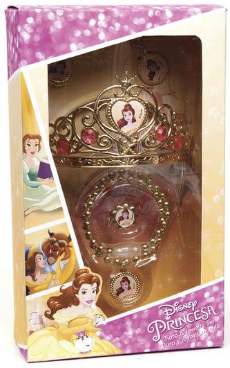 Kráska - korunka a set šperků