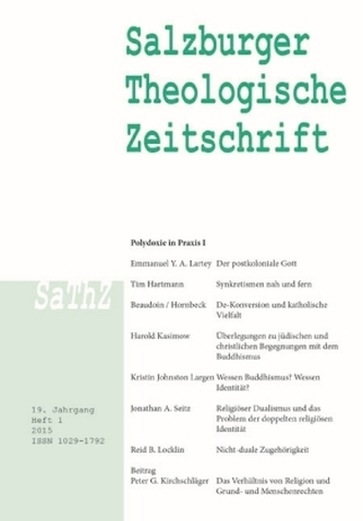 Salzburger Theologische Zeitschrift. H.2015/1