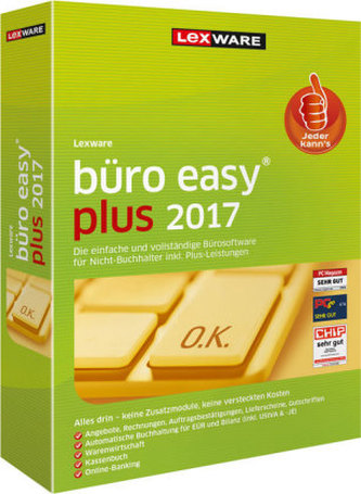 Lexware büro easy plus 2017, DVD-ROM