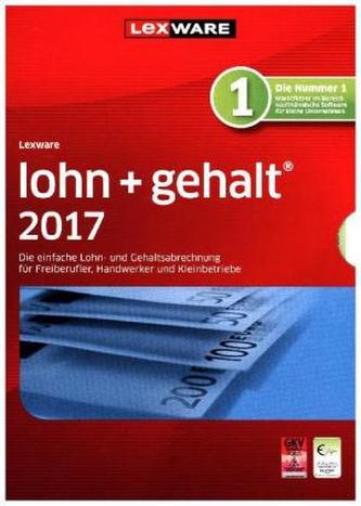 Lexware lohn+gehalt 2017, CD-ROM