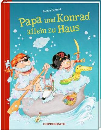 Papa und Konrad allein zu Haus
