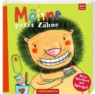 Mähne putzt Zähne