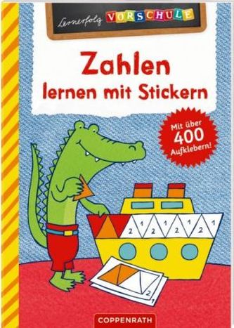 Zahlen lernen mit Stickern