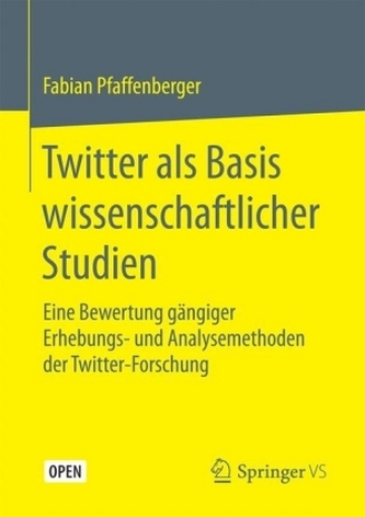 Twitter als Basis wissenschaftlicher Studien