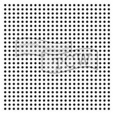 TCW šablona 15,24 x 15,24 cm - Micro Dots