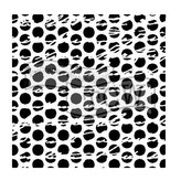 TCW šablona 30,5 x 30,5cm - Script Dots