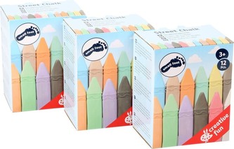 Small Foot Sada veľké farebné kriedy balenie komplet (3ks v komplete)