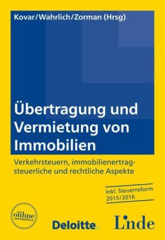 Übertragung und Vermietung von Immobilien (f. Österreich)