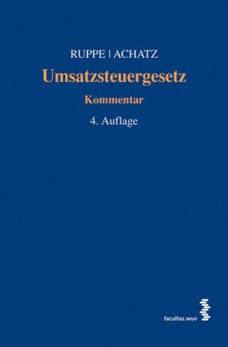 Umsatzsteuergesetz (UStG), Kommentar (f. Österreich)