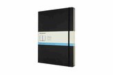 Moleskine Zápisník tvrdý tečkovaný černý XXL