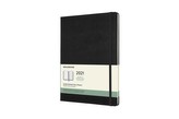 Moleskine Plánovací zápisník 2021 tvrdý černý XL