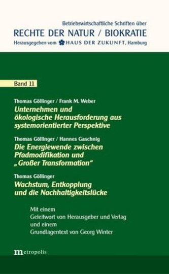Unternehmen und ökologische Herausforderung aus systemorientierter Perspektive