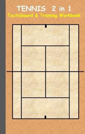 Tennis 2 in 1 Tacticboard and Training Workbook