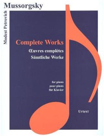 Sämtliche Werke, für Klavier