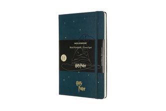 Moleskine Harry Potter zápisník linkovaný zelený L