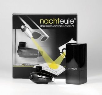 nachteule+ Das clevere kleine Leselicht für die Brille