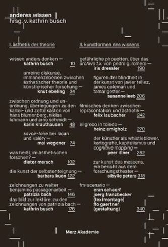 Anderes Wissen