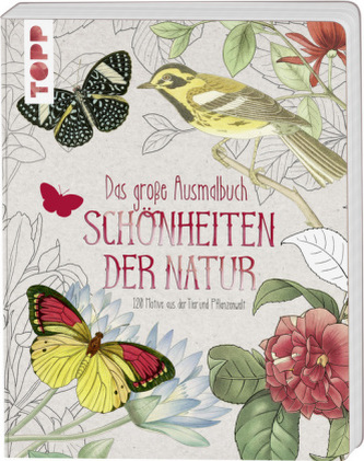 Das große Ausmalbuch. Schönheiten der Natur