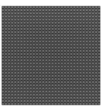 Sluban Bricks Base M38-B0833D Základná doska 25.6 x 25.6 cm šedá