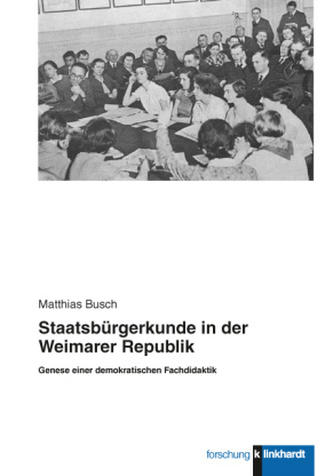 Staatsbürgerkunde in der Weimarer Republik