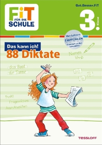 Das kann ich! 88 Diktate, 3. Klasse