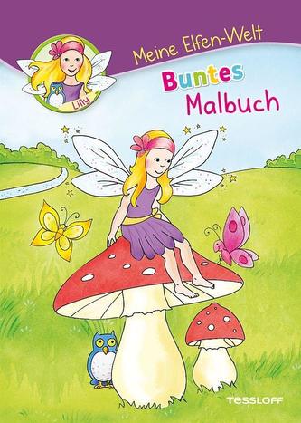 Meine Elfen-Welt - Buntes Malbuch