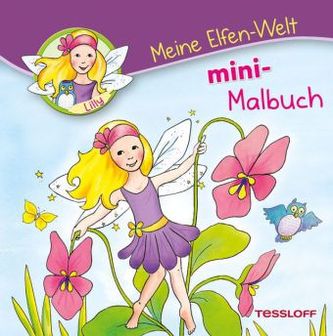 Meine Elfen-Welt - Mini Malbuch