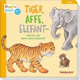 Tiger, Affe, Elefant - hast du uns denn schon erkannt?