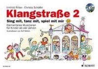 Klangstraße, Kinderheft, m. Audio-CD. Tl.2