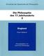 Die Philosophie des 17. Jahrhunderts, in 2 Halbbdn.. Bd.3