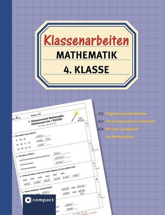 Klassenarbeiten Mathematik 4. Klasse
