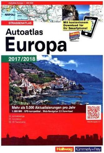 Autoatlas Europa Ausgabe 2017/2018