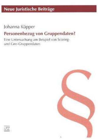 Personenbezug von Gruppendaten?