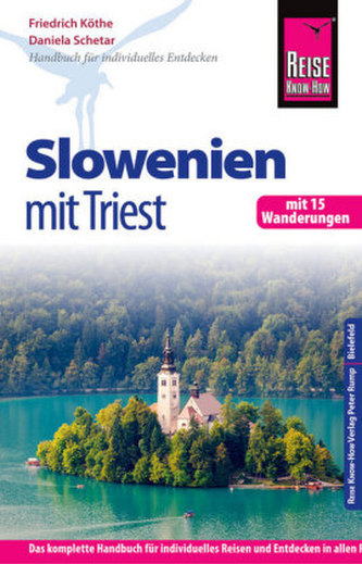 Reise Know-How Slowenien mit Triest - mit 15 Wanderungen