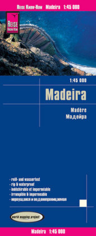 World Mapping Project Reise Know-How Landkarte Madeira (1:45.000)
