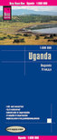 Reise Know-How Landkarte World Mapping Project Uganda (1:600.000)