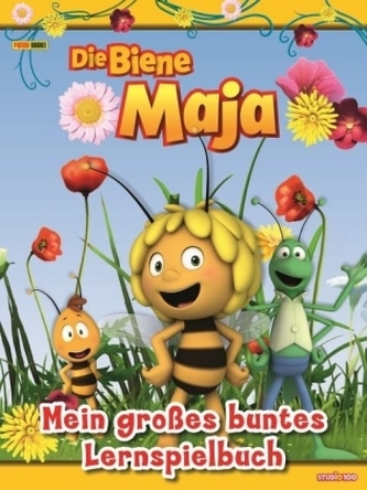 Die Biene Maja: Mein großes buntes Lernspielbuch