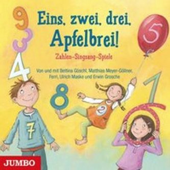 Eins, zwei, drei, Apfelbrei!, Audio-CD