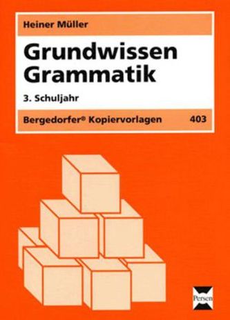 Grundwissen Grammatik, 3. Schuljahr