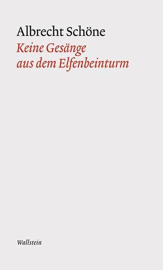 Keine Gesänge aus dem Elfenbeinturm