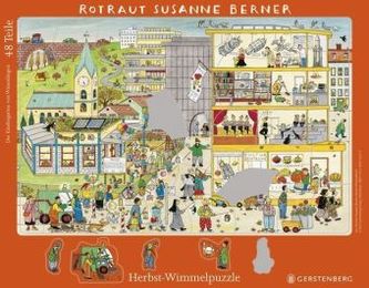 Herbst-Wimmlepuzzle (Rahmenpuzzle)